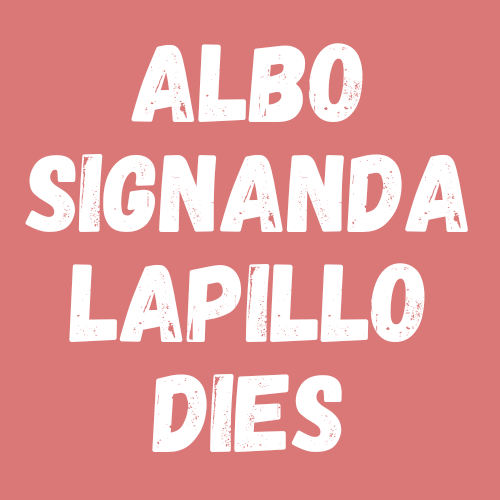 Albo signanda lapillo dies